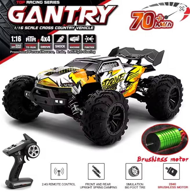 SUCHIYU 570Km/h High Speed RC Cars 16102 Pro 2.4G 4WD Climbing
